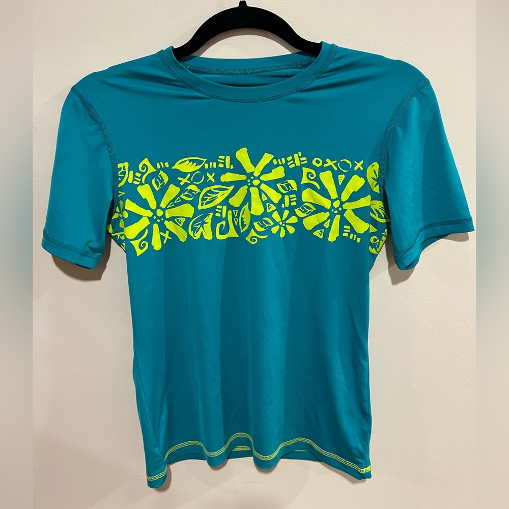 Green Crazy Shirts Swim shirt - size S